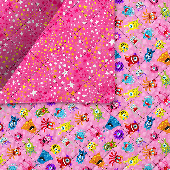 FABRI-QUILT LAUNCH PARTY DOUBLE FACE QUILTED FABRIC