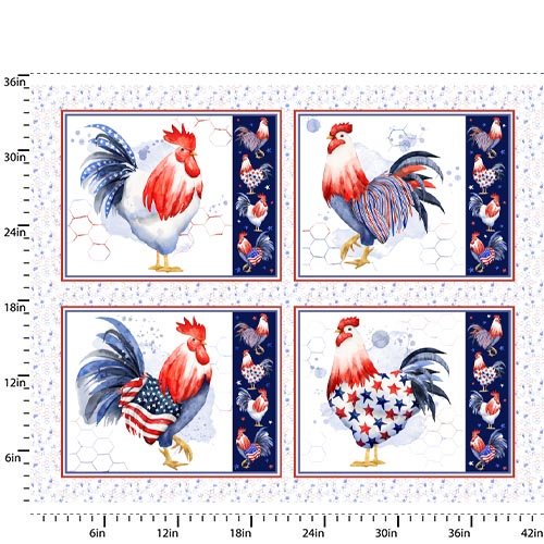 Boom Chicka Boom Panel- 3 Wishes Fabric
