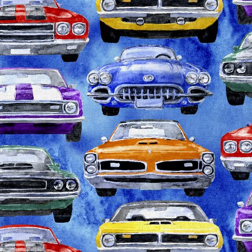 Road Runners - 3 Wishes Fabric