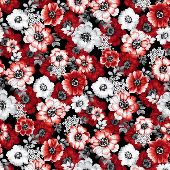 HENRY GLASS SCARLET DAYS AND NIGHTS BY COLOR PRINCIPLE COLLECTION