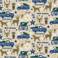 Sykel NCAA Cotton Fabric