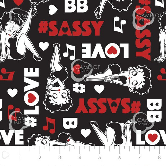 CAMALOT FABRICS SASSY LOVE