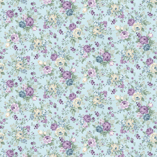 HENRY GLASS TWILGHT GARDEN FLANNEL COLLECTION BY MARY JANE CAREY