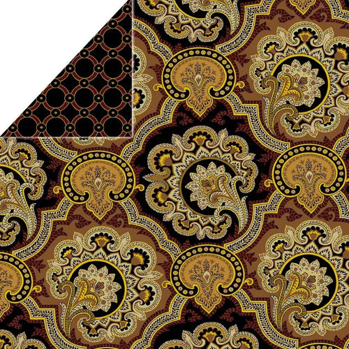 Floral Rings Met Double Faced Quilted