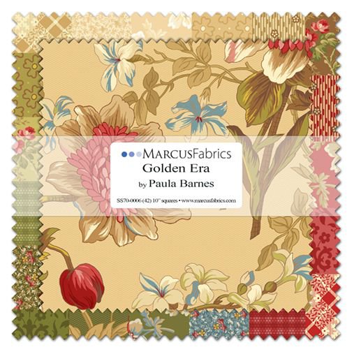 MARCUS FABRICS GOLDEN ERA BY PAULA BARNES LAYER CAKE