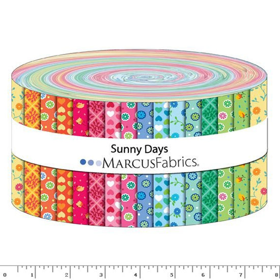 MARCUS FABRICS SUNNY DAYS JELLY ROLLS