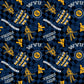Sykel NCAA Cotton Fabric