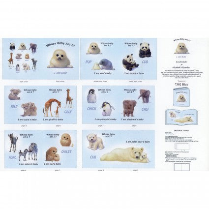 Elizabeth Studio - 36" Cloth Book Panel