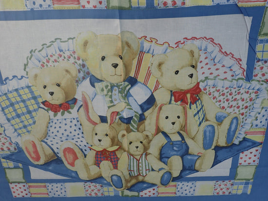 TEDDY BEAR FAMILY PANEL