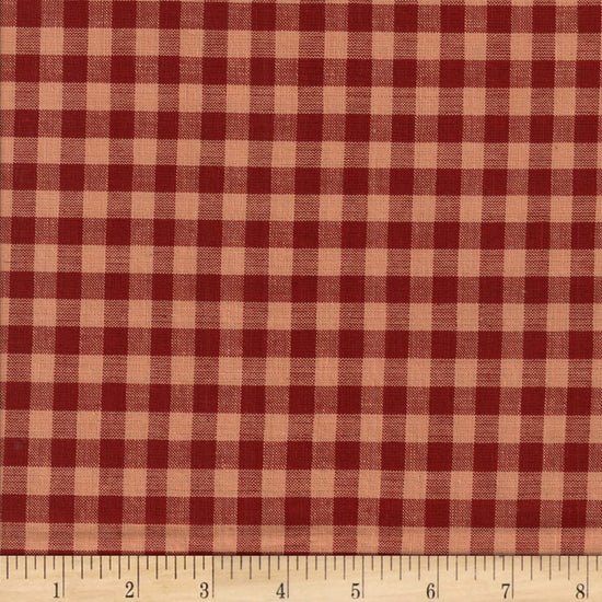 Homespun Rustic Woven 3/8 Check