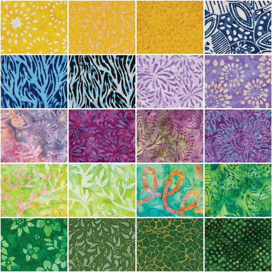 RILEY BLAKE - EXPRESSIONS BATIKS LAYER CAKES