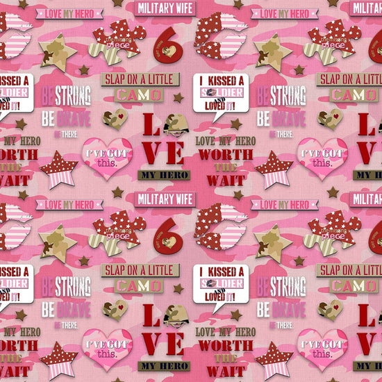 SYKEL MILITARY MAMA BEAR - PINK CAMO KISS
