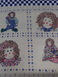 RAG DOLL QUILT PANEL/WALL HANGING