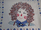 RAG DOLL QUILT PANEL/WALL HANGING