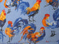 WILMINGTON BRIGHT AND EARLY ALLOVER- BLUE