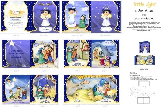 LITTLE LIGHT BLUE BOOK PANEL