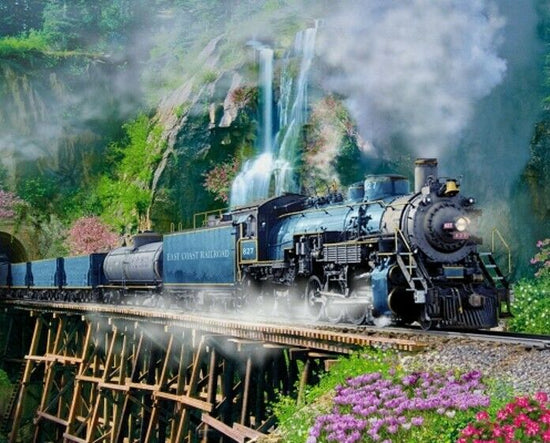 3 WISHES FABRIC STEAM IN THE SPRING COLLECTION BY MICHAEL SHELTON