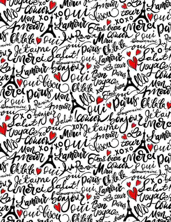 Timeless Treasures Bonjour