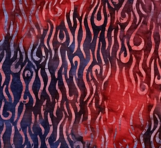 Marcus Fabrics Red Sky Batik