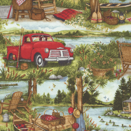 WILMINGTON PRINTS - DOWN BY THE LAKE BY SUSAN WINGET COLLECTION