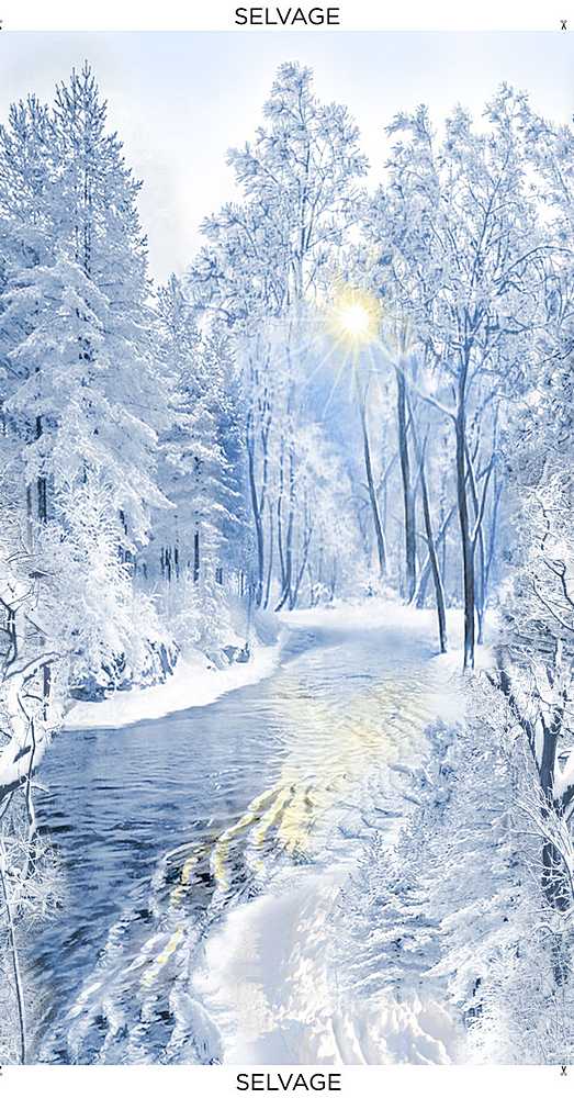 Timeless Treasures Winter Frost