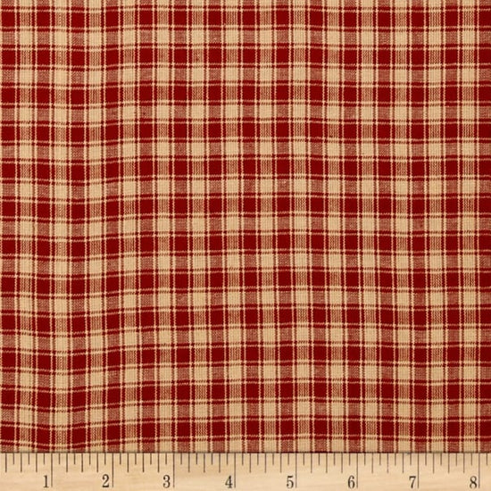 Homespun Rustic Woven Small Plaid