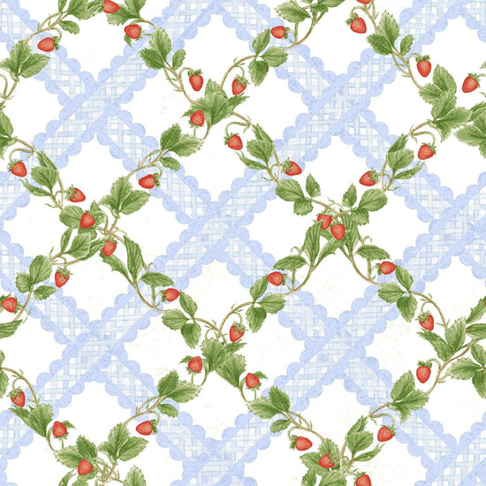 Henry Glass Strawberry Garden Collection by Jane Shasky