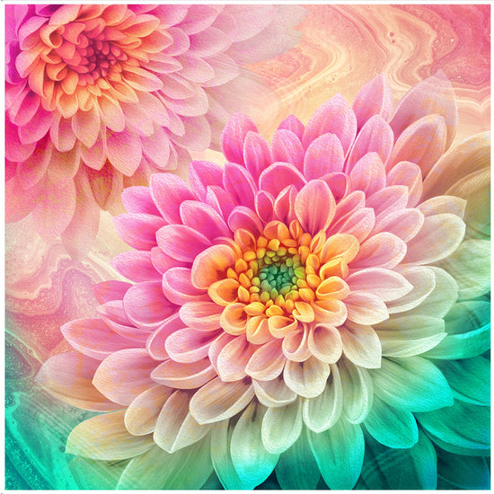 OASIS FABRICS DAHLIA DAZZLE COLLECTION