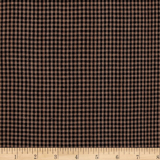 Homespun Rustic Woven small checked