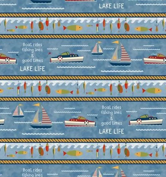WILMINGTON FABRICS LAKE LIFE COLLECTION