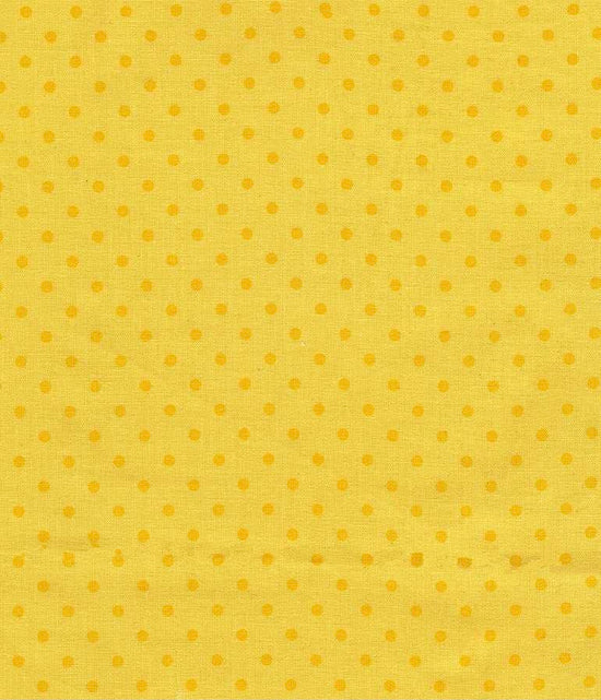 Timeless Treasures Butter Basic Pin Dot