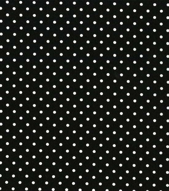 Timeless Treasures Black Basic Pin Dot