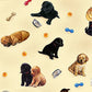HENRY GLASS PUPS IN THE GARDEN DOGS COLLECTION