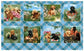 HENRY GLASS PUPS IN THE GARDEN DOGS COLLECTION