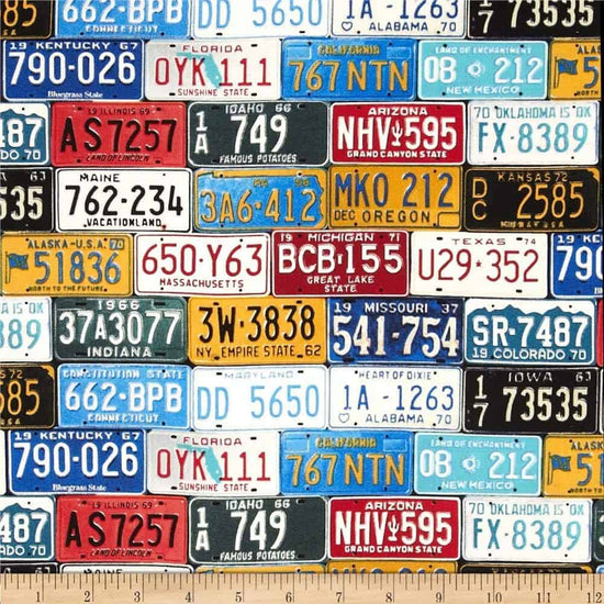 Timeless Treasures License Plates