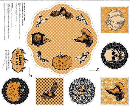 Patrick Lose Fabrics Halloween Table Topper
