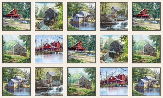 Elizabeth’s Studio The Old Mill Stream Cream