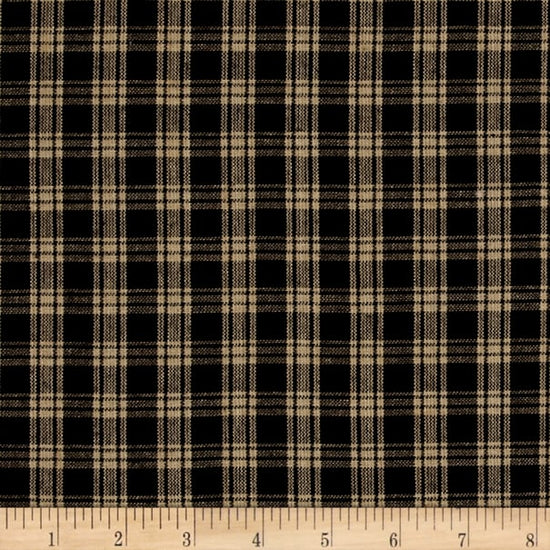 Homespun Rustic Woven Small Plaid