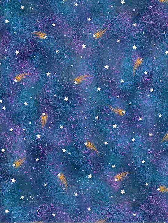 Timeless Treasures Bunnies Shooting Stars