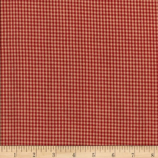 Homespun Rustic Woven Small Check