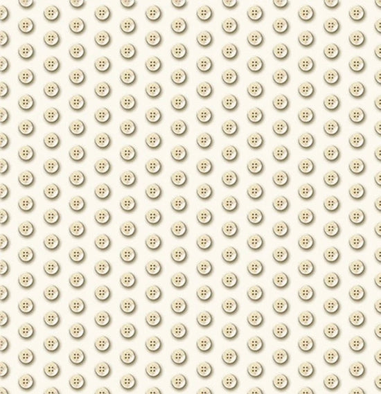 Quilting Treasures Thimble Pleasures Eggshell Buttons