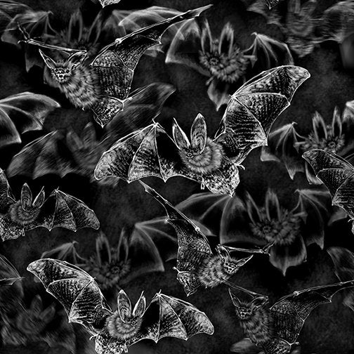 Foust Textiles Fall Holidays Bat Crazy (HALLOWEEN)