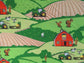 SPRINGS CREATIVE JOHN DEERE FARM ANIMAL SCENIC