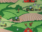SPRINGS CREATIVE JOHN DEERE FARM ANIMAL SCENIC