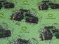 SPRINGS CREATIVE JOHN DEERE BIG TIME TRACTOR PRINT