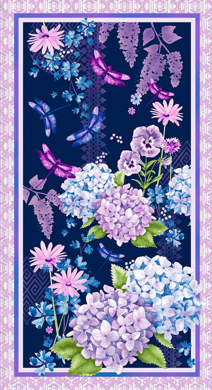 STUDIO E MIDNIGHT HYDRANGEA COLLECTION