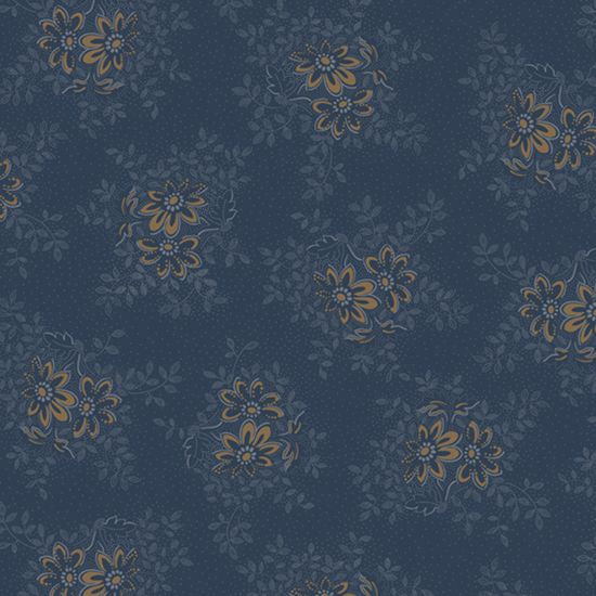 MARCUS FABRICS OLD BLUE CALICOS COLLECTION BY SHERYL JOHNSON