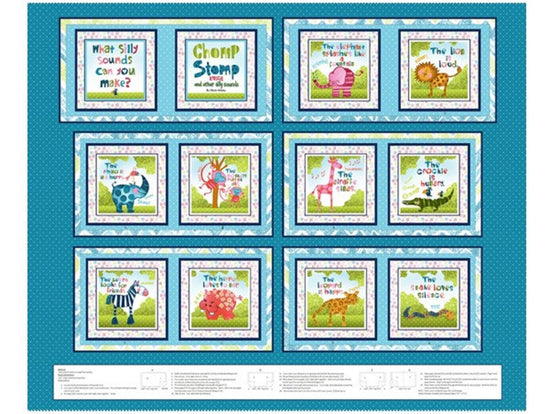 STUDIO E SILLY SAFARI SOFT FABRIC BOOK BY RENA ASKEY
