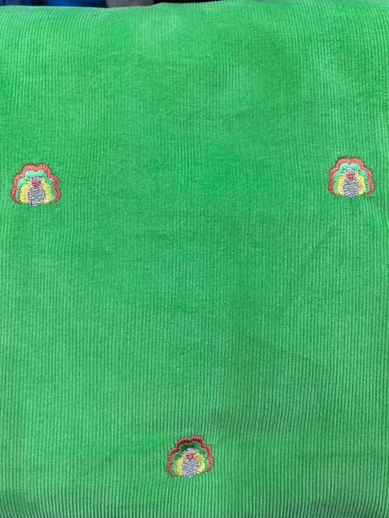 Foust Textile Corduroy Light Green with Turkey’s