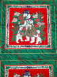 Textiles Inc Snow Bears & Poinsettias Pillow Panel